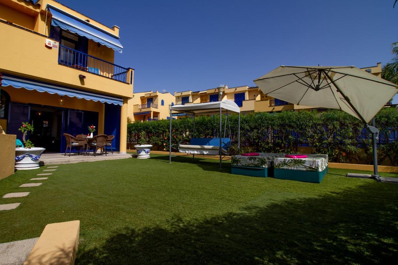 Sea View Meloneras Terrace Duplex +Wifi +Barbecue Apartment Exterior photo